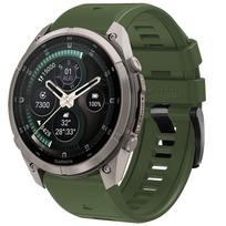 Dirželis Tech-Protect Silicone Garmin Fenix 5 / 6 / 6 Pro / 7 / 8 / 8 Pro / E / 9 / 9 Pro (51 mm), žalias