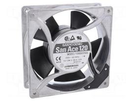 Fan: AC | 120x120x38mm | axial | 141m3/h | 40dBA | ball | 2700rpm | 230VAC