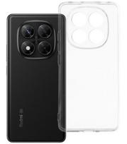 Skaidrus dėklas su kameros apsauga Xiaomi Redmi Note 14 Pro 5G / 14 Pro Plus 5G telefonui "Clear Case 2mm"