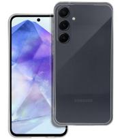 Skaidrus dėklas su kameros apsauga Samsung Galaxy A55 5G telefonui "Clear Case 2mm"