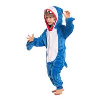 Vaikiška Pižama Kigurumi Kostiumas Mėlynas Ryklys 135-145 Cm, 135-145 cm