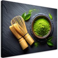 Paveikslas ant drobės, Matcha arbata