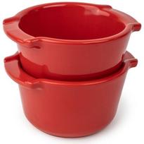Peugeot ramekin 2 vnt., 200 ml, raudonas