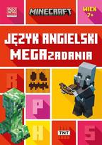Knyga Minecraft su užduotimis anglų kalba, 7+