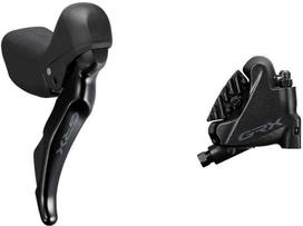 Stabdžių pavarų rankenėlė su hidrauliniais stabdžiais Shimano ST-RX400(R) BR-RX400(R) GRX