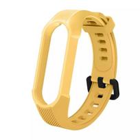 Best Accessories, Silikoninis dirželis, skirtas „Mi Band 7/6/5“, geltonas
