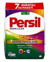 Skalbimo milteliai „Persil Renkliler Derin Temizleme" skirti spalvotiems audiniams