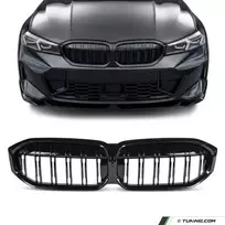 Performance priekinės Grotelės skirtos BMW G20 / G21 LCI (22-26), juodos blizgios