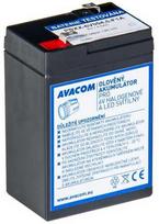 Avacom švino-rūgštinis akumuliatorius halogeniniams žibintuvėliams, F1 jungtis 6V, 4.5Ah, PBXX-6V004,5-F1A