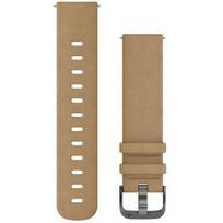 GARMIN Quick Release Band 20mm, Tan Suede with Slate Hardware priedas 010-12691-04