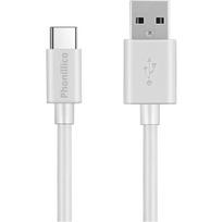Kabelis Nintendo Switch Lite/Switch OLED/Switch Pro Controller - USB-C kabelis Baltas 3 Metrai Phonillico