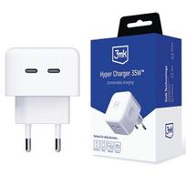 3MK Hyper Charger 35W 2xUSB-C Power Adapter