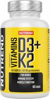 Nutrend Vitaminas D3 + K2 4000 IU 90 Kapsulių