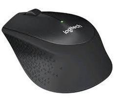 Logitech M330 Silent Plus Wireless Mouse, 1000 DPI, Black