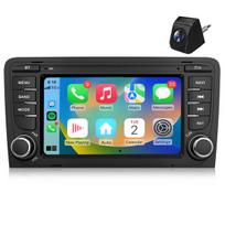 7'' Automobilių Radijas Junsun Audi A3 8P 2003-12 GPS Carplay Kamera