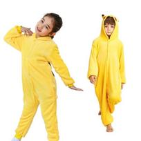 Pižama vaikams Kigurumi Pokemon Pikachu, geltonas