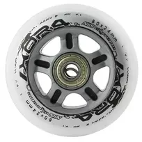 PU 80x24 82A WHITE (4 pcs) + ABEC-7 (8 pcs) SET NILS EXTREME