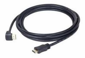 Gembird HDMI-HDMI CABLE 3M V1.4 90DEG./CC-HDMI490-