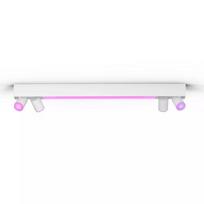 Philips Hue White  AND  Color Ambiance Centris Ceiling Light white • 4-head Spot + Dimmer Switch V2