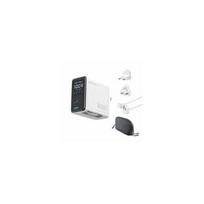 Įkroviklis 4smarts tinklinis įkroviklis 4smarts GaN Flex Screen AI 100W 2× USB-C + 1× USB-A kelioninis leidimas White