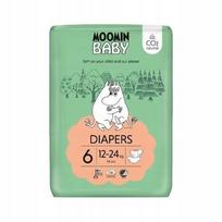 Sauskelnės Moomin Baby 6 (12-24 kg), 34 vnt.