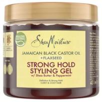 Plaukų formavimo kremas, gelis Shea Moisture Jamaican Black Castor Oil Strong Hold, 431 ml