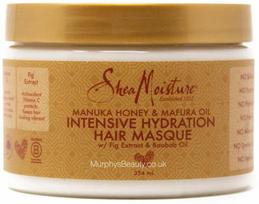Kaukė plaukams Shea Moisture Manuka Honey & Mafura Oil Intensive Hydration, 354 ml