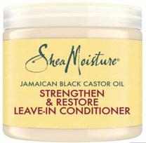 Plaukų kondicionierius Shea Moisture Jamaican Black Castor Oil Strengthen & Restore Leave-In, 431 ml