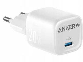 Anker Wall Charger Zolo, 20W, 3A, 1 x USB-C, White