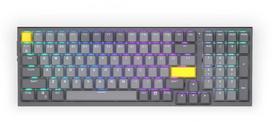 ENDORFY Celeris 1800 Yellow by Gateron wireless mechanical gaming keyboard, backlit, grey