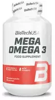 BioTech Maisto papildas Mega Omega 3 180 Kapsulių