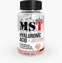 MST Hialurono Rūgštis 150 mg + Biotinas 90 Kapsulių