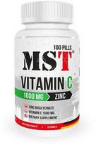MST Vitaminas C 1000 + Cinkas 100 Tablečių