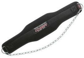 Chiba Dipping Belt 40890 - Patvarus nailono juostas su nerūdijančio plieno grandine