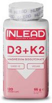 INLEAD Vitaminas D3 + K2 + Magnis 120 Kapsulių