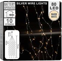 Kalėdiniai žibintai LED Lichterkette 80 vnt. 75 cm