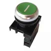 Eaton bracket with contacts M22-D-G-X1/K10 green - 216512