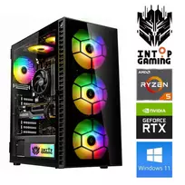 INTOP Ryzen 5 5600X 16GB 500SSD M.2 NVME+2TB RTX5060Ti 8GB WIN11