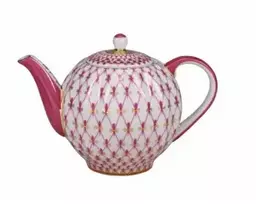 Raudonas tinklinis arbatinukas, Tulip, 600 ml
