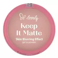 LOVELY_Keep It Matte Skin Blurring Effect veido pudra gelio pavidalu, 6 g