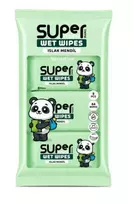 Drėgnos servetėlės SMWW Panda Doyfresh, 8x8 vnt.