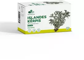 NATEJA Islandinis kerpeninis arbatžolės kvėpavimo takams N24