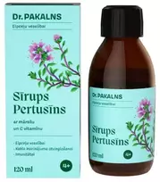 DR. PAKALNS Pertusino sirupas 120 ml