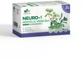 NATEJA Neuro-1 žolinė arbata psichinei sveikatai su cinku ir vitaminu B12 N20