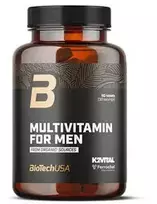 Multivitaminai vyrams iš organinių šaltinių BioTechUSA 60 tablečių