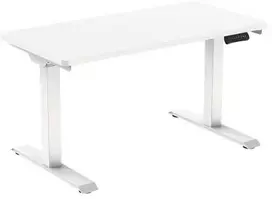 Elektrinis rašomasis stalas Spacetronik Moris QuickLock 224WW, 120 × 60 cm, baltas