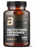 Moterims skirtas multivitaminų kompleksas BioTech 60 tablečių