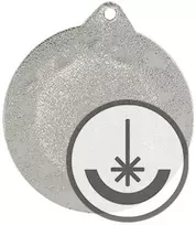 Lazeriu graviruotas medalis - RMI