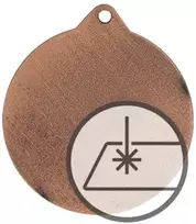 Medalis su graviravimu ant laminato