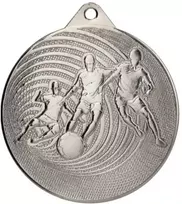 Metalinis futbolo medalis FI 70 MMC3070 - Sidabrinis